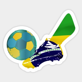 Intl. Soccer - Brazil Sticker